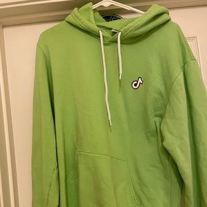 Tik Tok Lime Green Hoodie